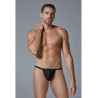Allure Men G-string Dentelle Leopard Allure Noir